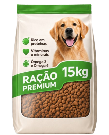 15kg de ração para CACHORROS