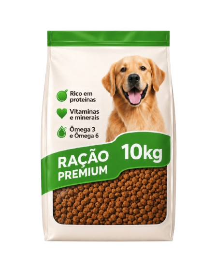 10kg de ração para CACHORROS