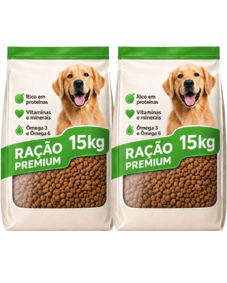 30kg de ração para CACHORROS