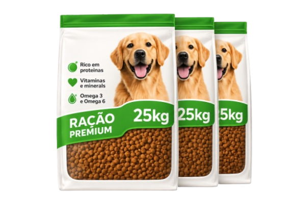 75kg de ração para CACHORROS